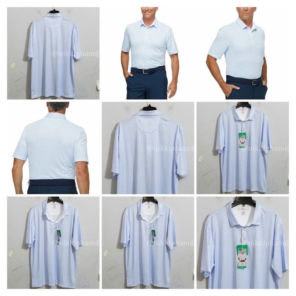 Greg Norman Men's ML75 Polo in White
